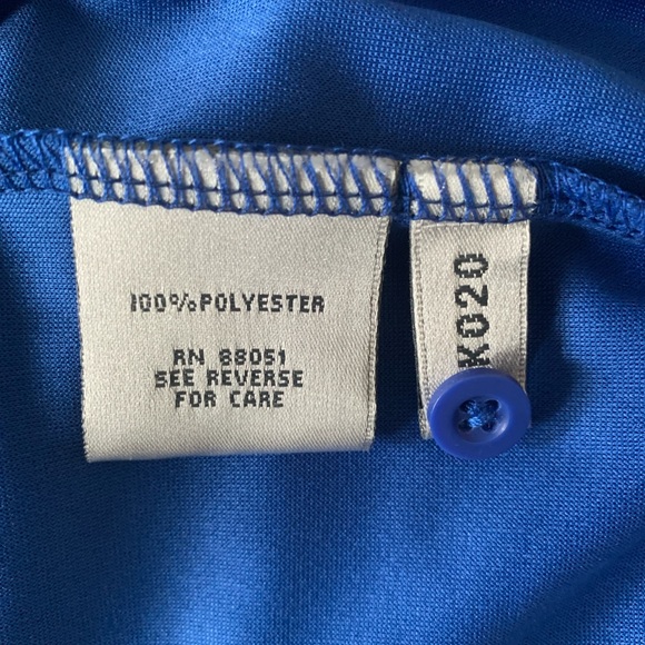 Blue button down tee shirt - Picture 7 of 7